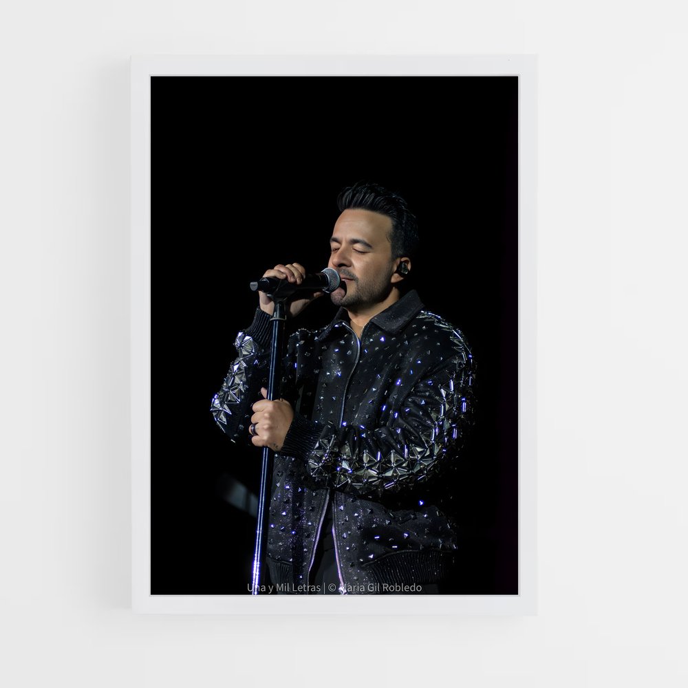 ap-luis fonsi-8 cadre Blanc