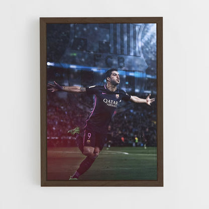 ap-luis suarez-10 cadre Bois foncé