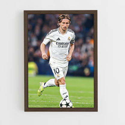 ap-luka modric-9 cadre Bois foncé