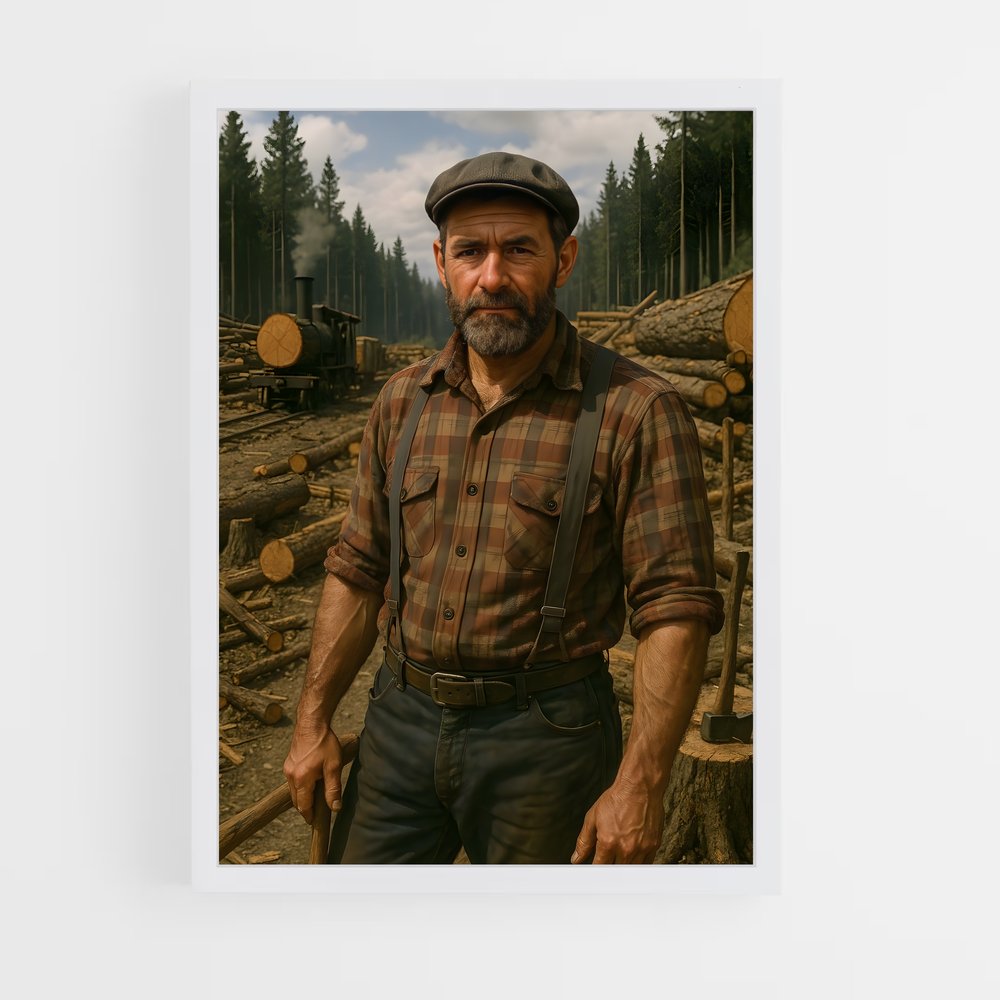 ap-lumberjack-3 cadre Blanc