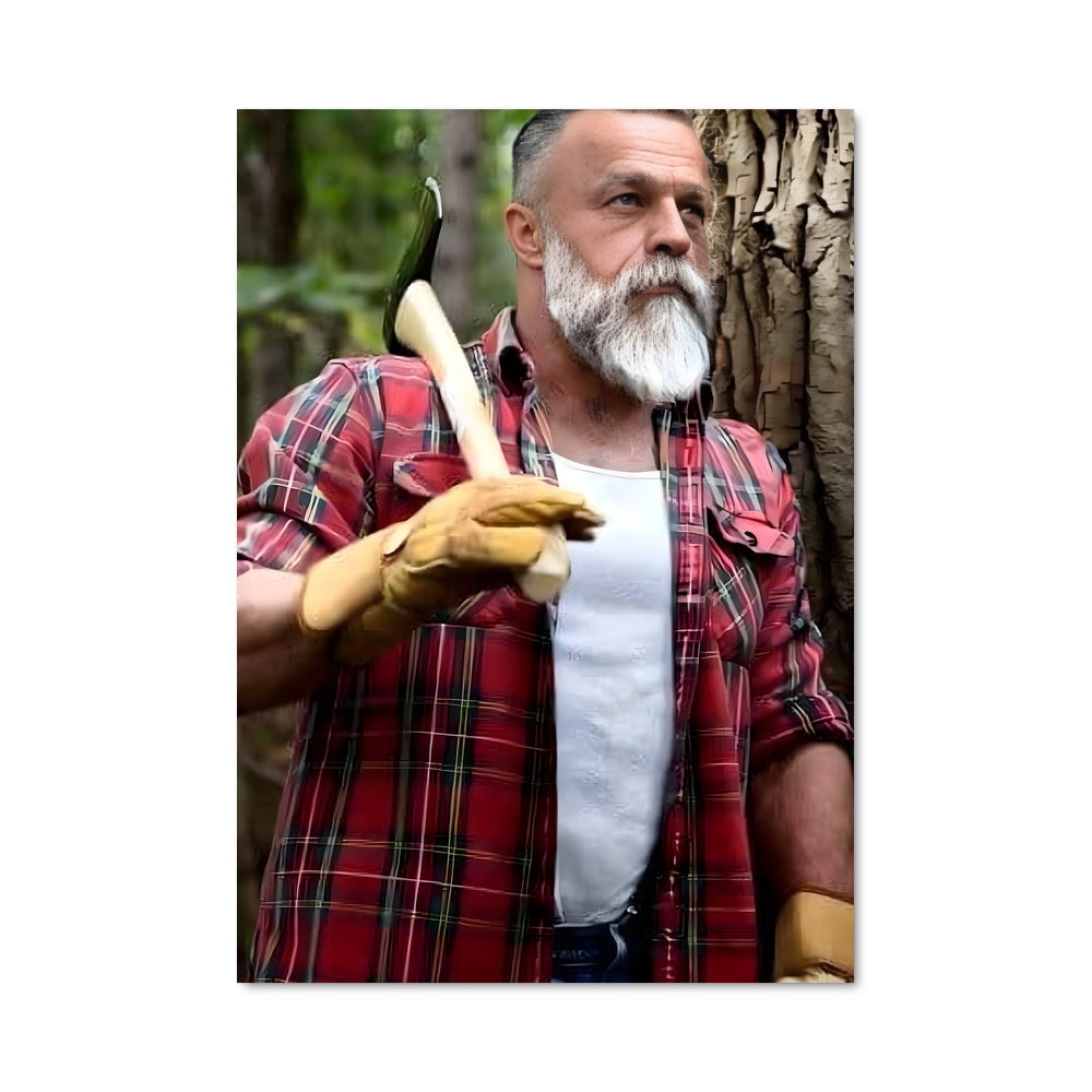 Poster Le Barbu Forestier