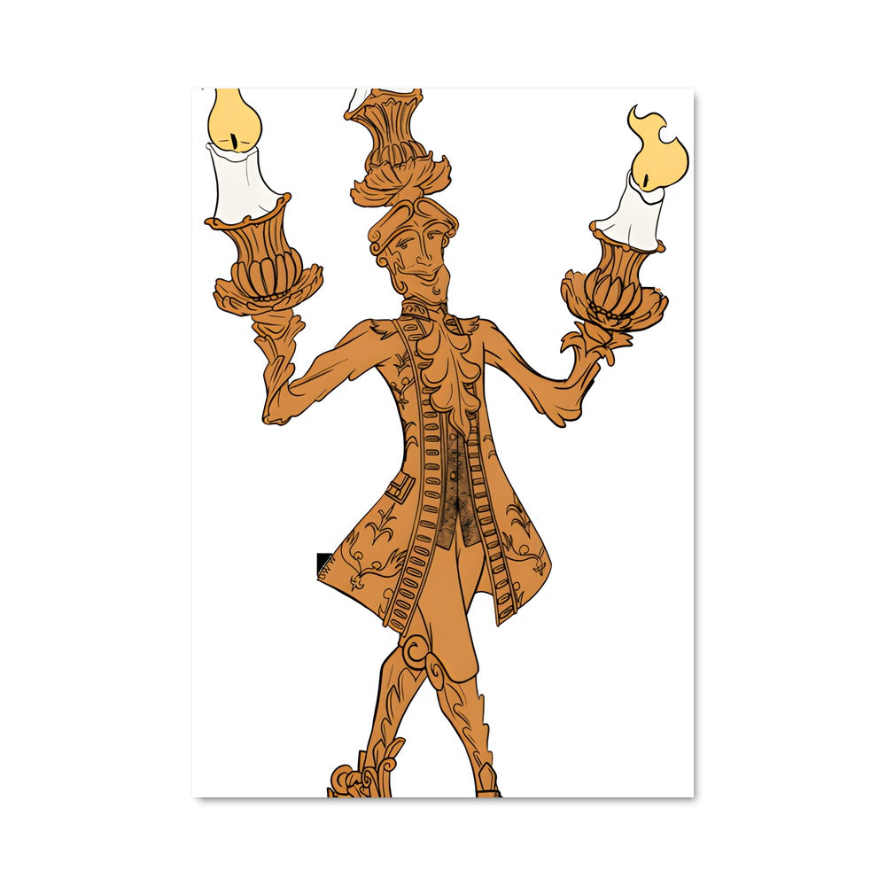 Poster Lumières Dansantes