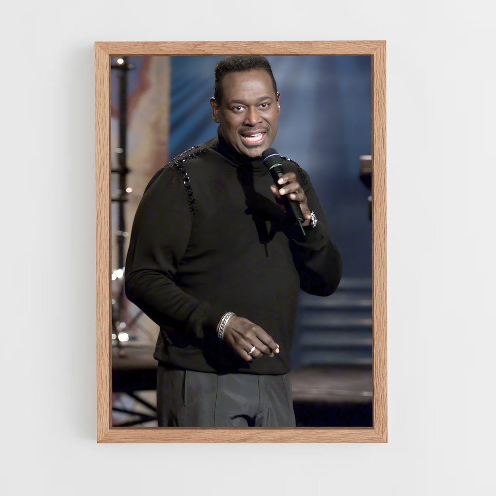 ap-luther vandross-4 cadre Bois clair