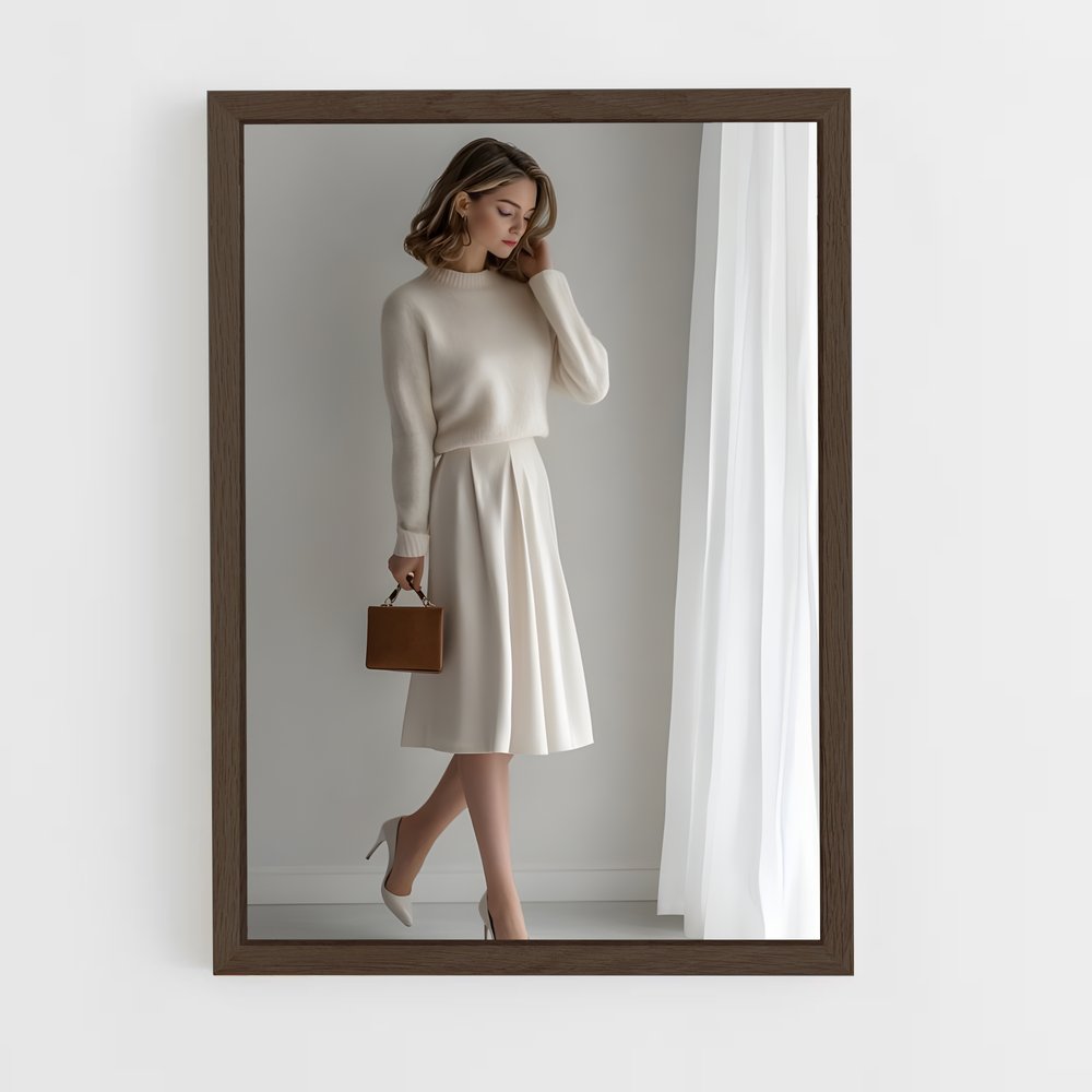 ap-luxury fashion-6 cadre Bois foncé