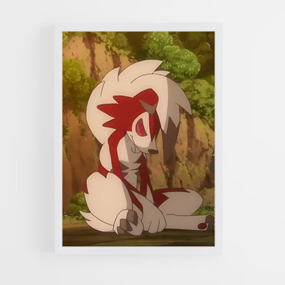 ap-lycanroc-2 cadre Blanc