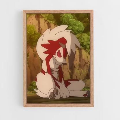 ap-lycanroc-2 cadre Bois clair