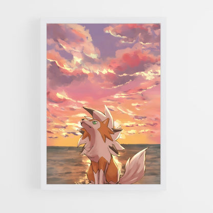 ap-lycanroc-4 cadre Blanc
