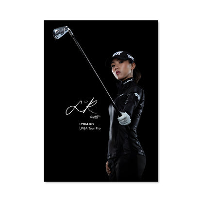 Poster Pro Golfer Lydia