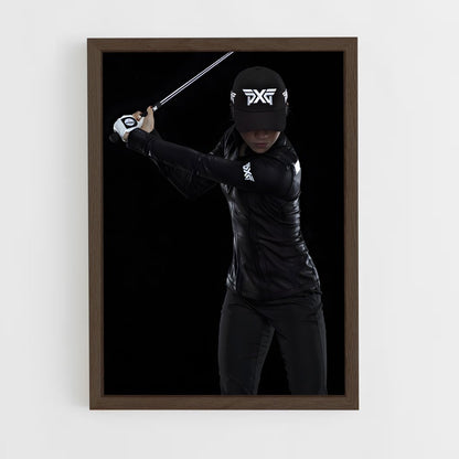 ap-lydia ko-8 cadre Bois foncé
