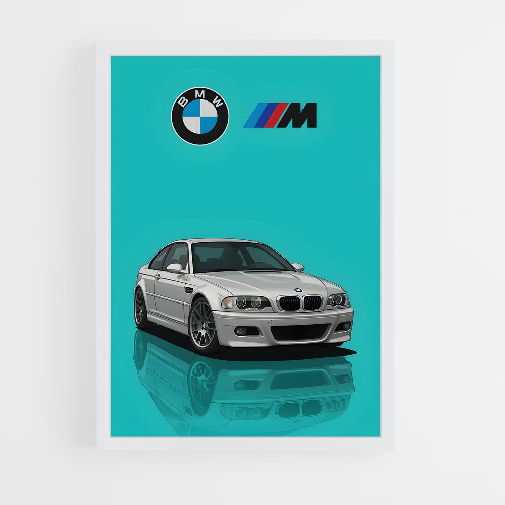 ap-m3 e46-3 cadre Blanc
