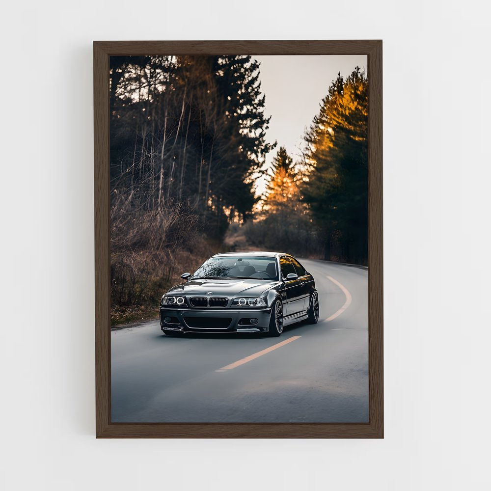 ap-m3 e46-4 cadre Bois foncé