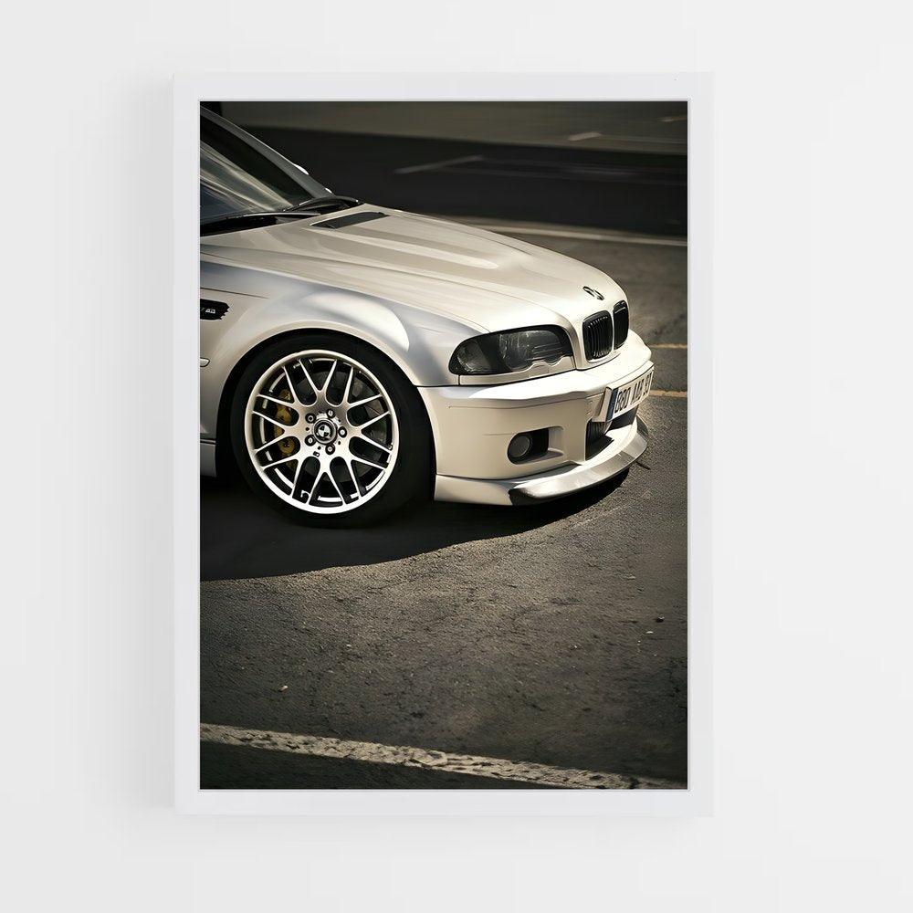 ap-m3 e46 csl-5 cadre Blanc