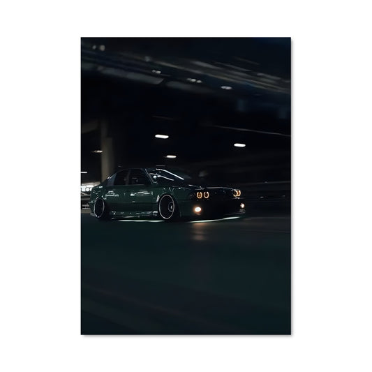 Poster Tunnel Vert