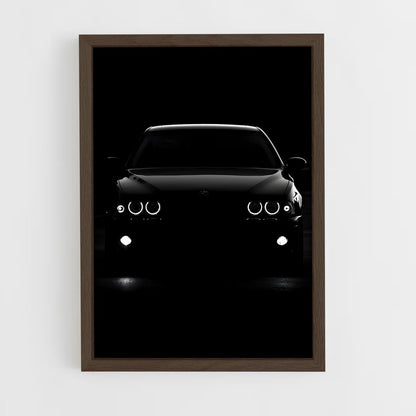 ap-m5 e39-1 cadre Bois foncé