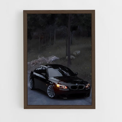 ap-m5 e60-1 cadre Bois foncé