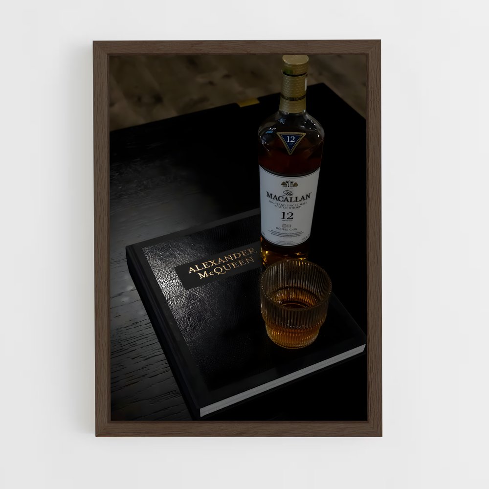 ap-macallan-7 cadre Bois foncé