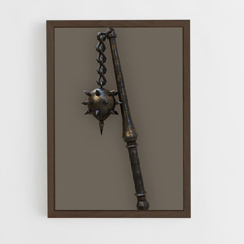 ap-mace-1 cadre Bois foncé