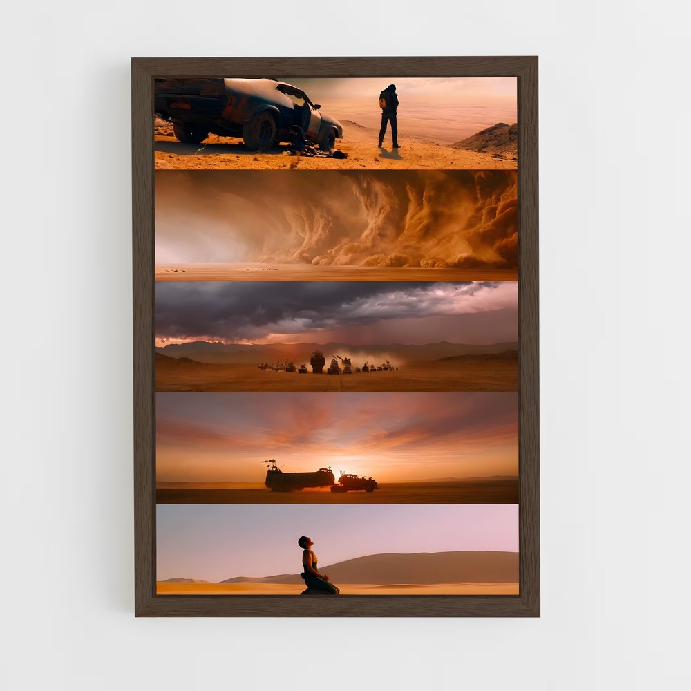ap-mad max-8 cadre Bois foncé