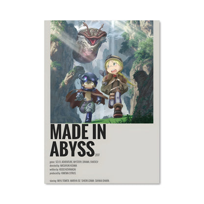 Poster Voyage au Fond des Abysses