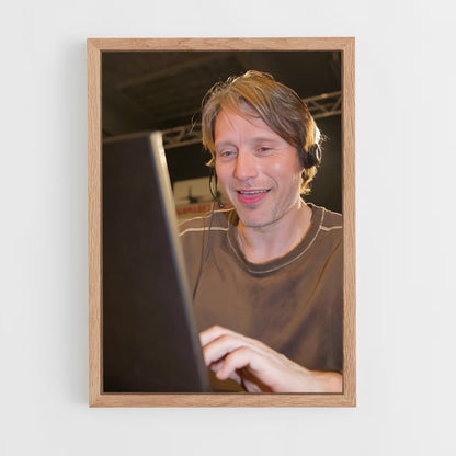 ap-mads mikkelsen-2 cadre Bois clair