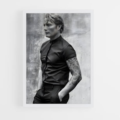 ap-mads mikkelsen-4 cadre Blanc