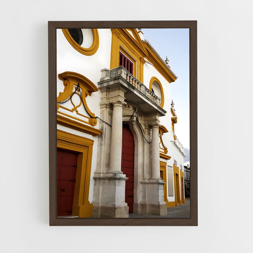 ap-maestranza sevilla-3 cadre Bois foncé