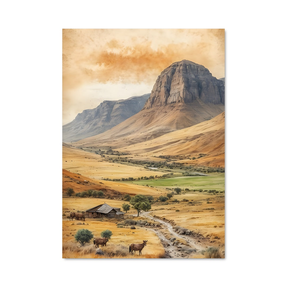 Poster Rivière des Montagnes