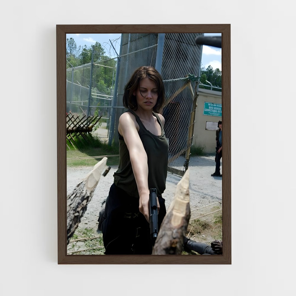 ap-maggie greene-1 cadre Bois foncé