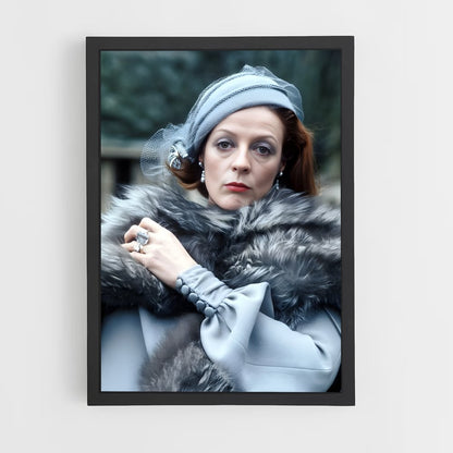ap-maggie smith-1 cadre Noir