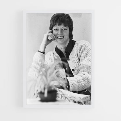 ap-maggie smith-8 cadre Blanc