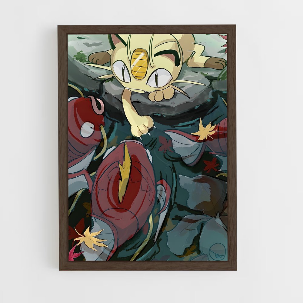 ap-magikarp-2 cadre Bois foncé