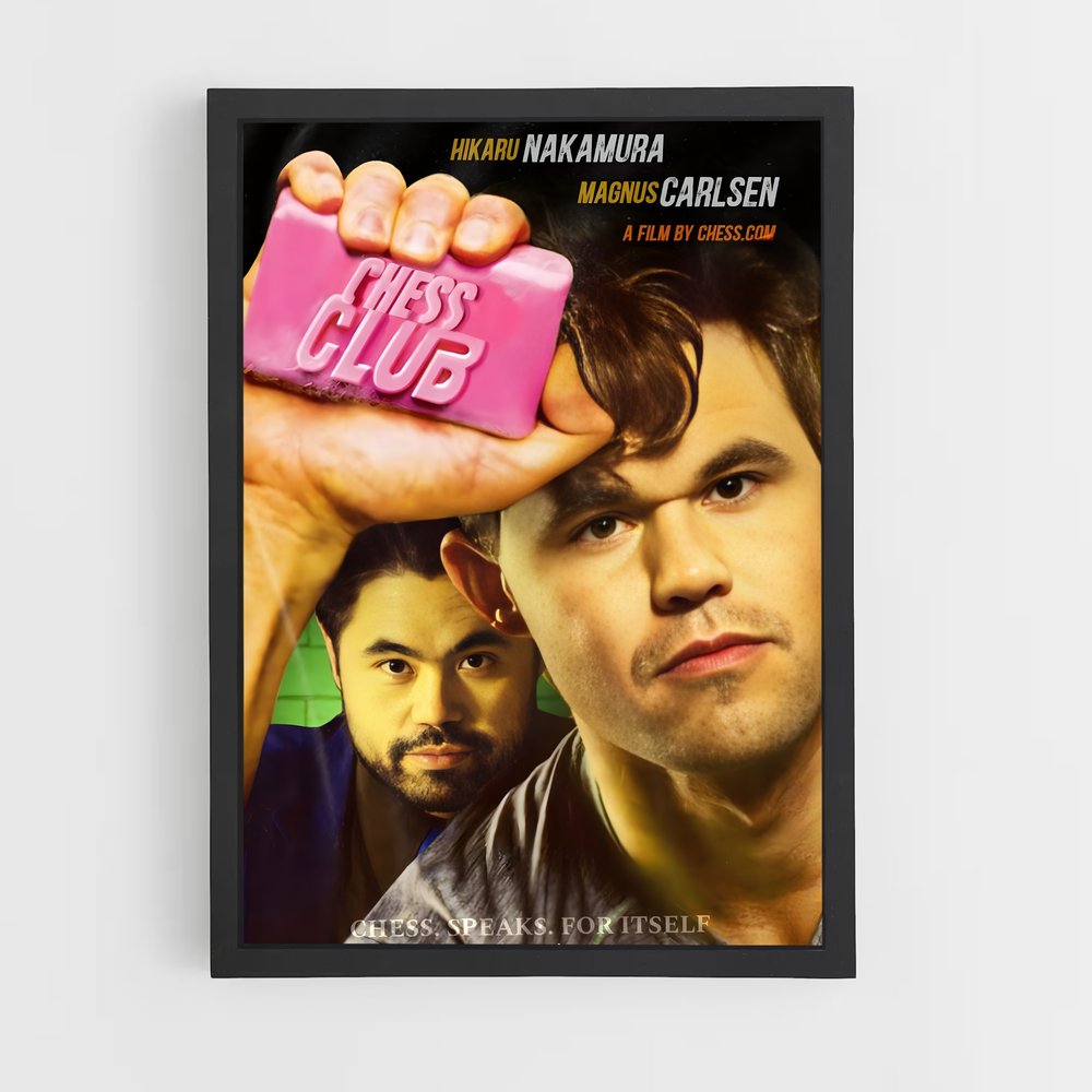 ap-magnus carlsen-1 cadre Noir
