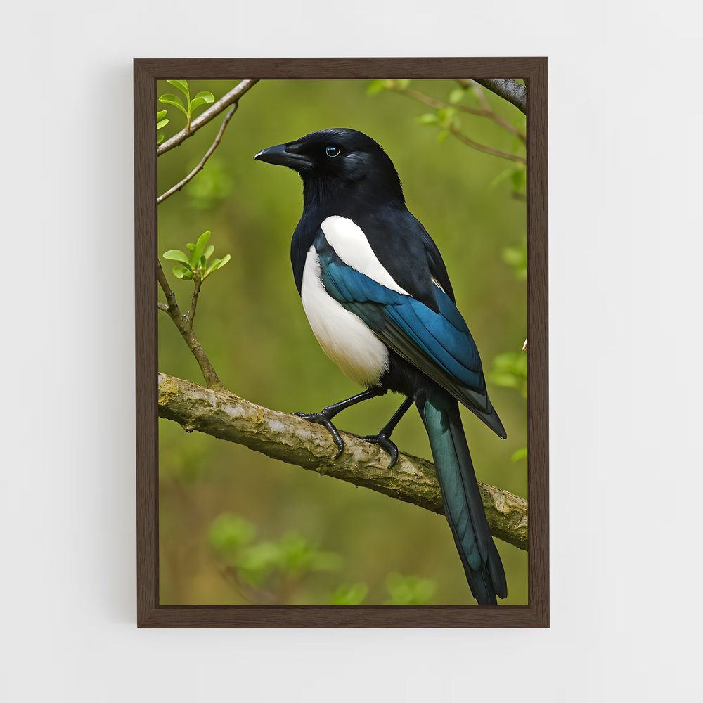 ap-magpie-3 cadre Bois foncé