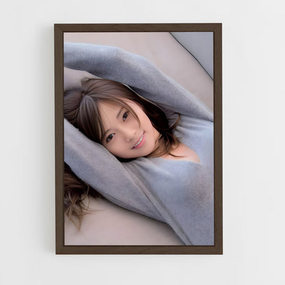 ap-mai shiraishi-10 cadre Bois foncé
