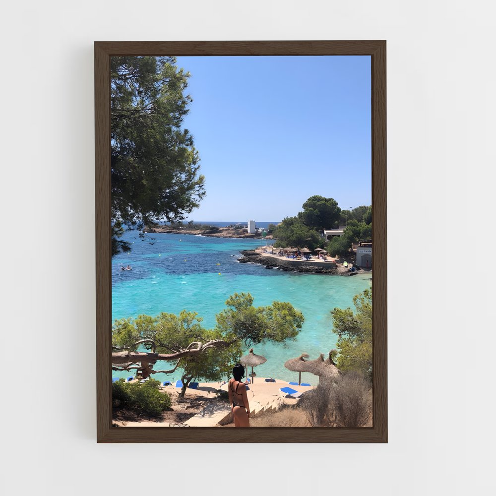 ap-majorca-3 cadre Bois foncé