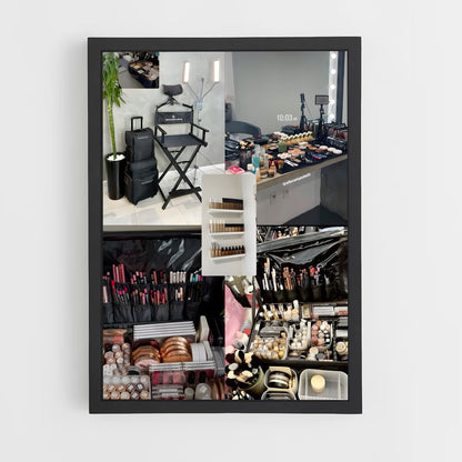 ap-makeup artist-11 cadre Noir