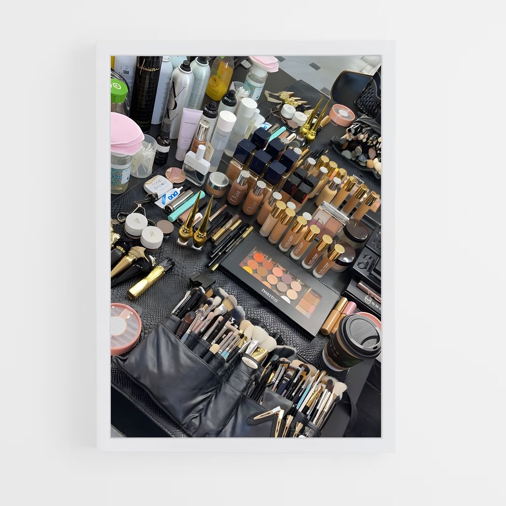 ap-makeup artist-5 cadre Blanc