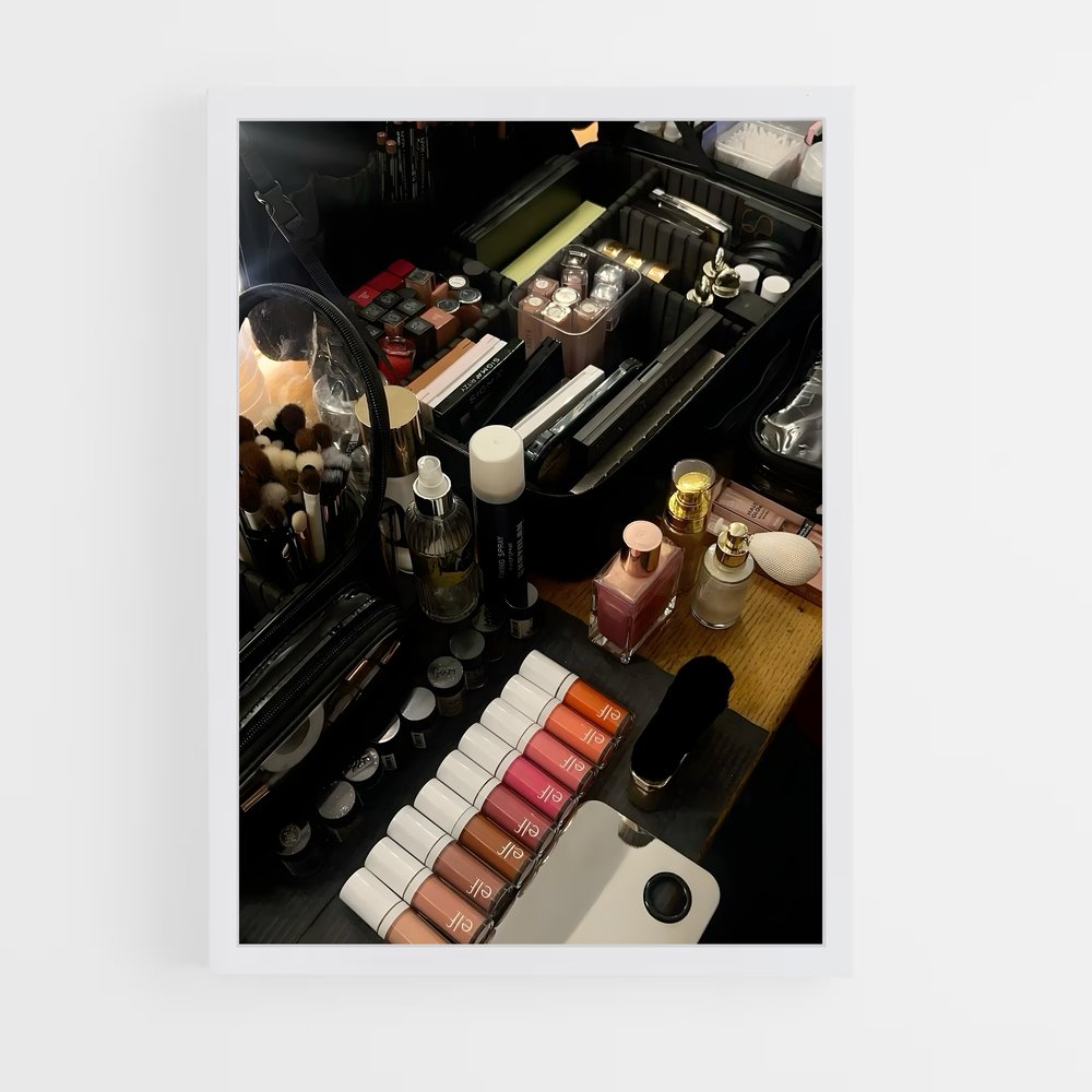 ap-makeup artist-9 cadre Blanc