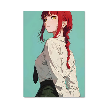 Poster Flame-haired Elegance