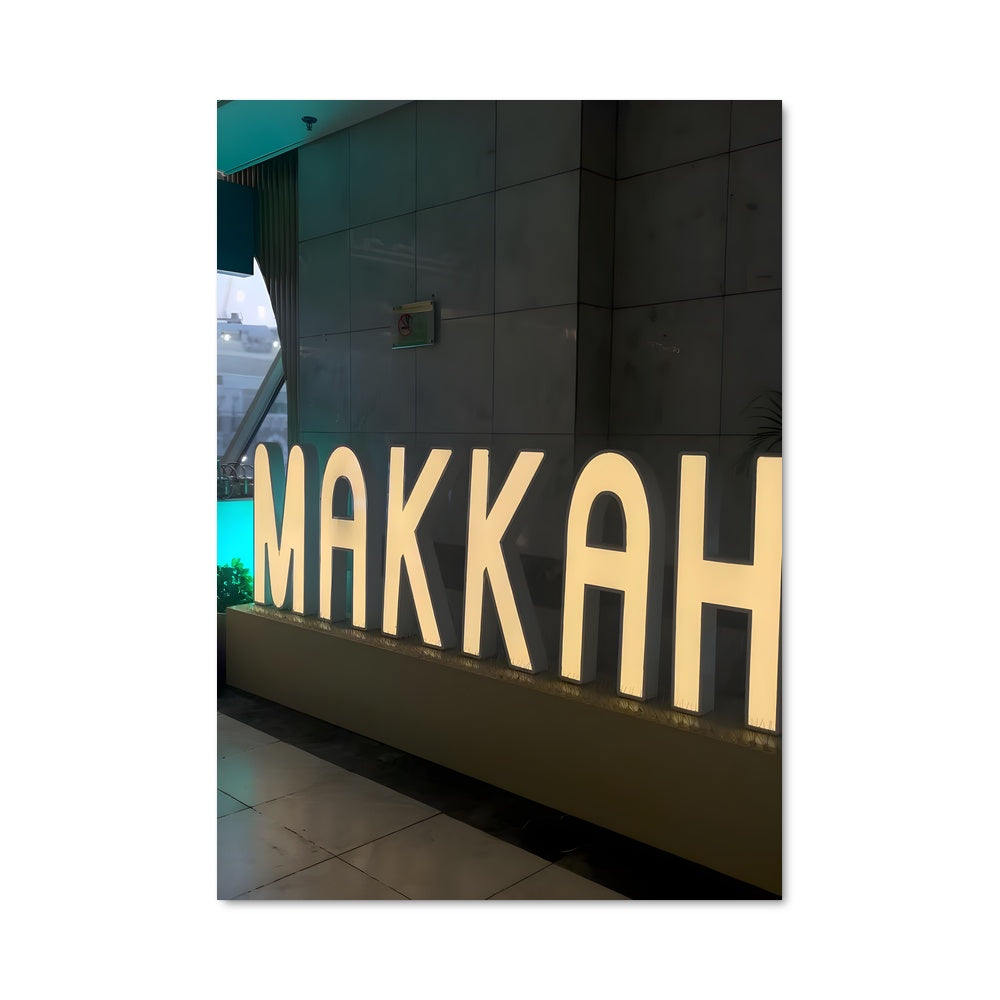 Poster Oasis de Makkah