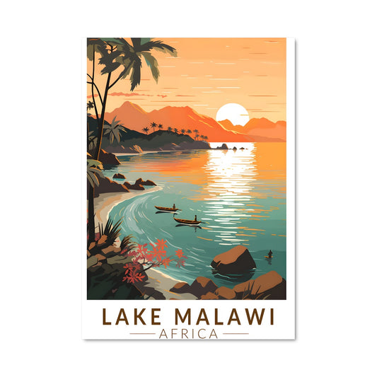 Poster Couleurs de Malawi