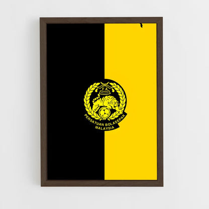 ap-malaysia national football team-5 cadre Bois foncé