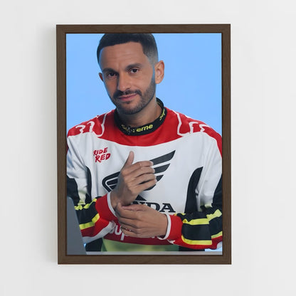 ap-malik bentalha-1 cadre Bois foncé