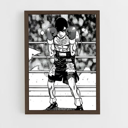ap-mamoru takamura-4 cadre Bois foncé
