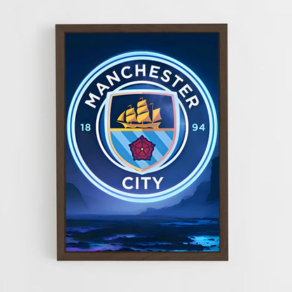 ap-manchester city fc-10 cadre Bois foncé