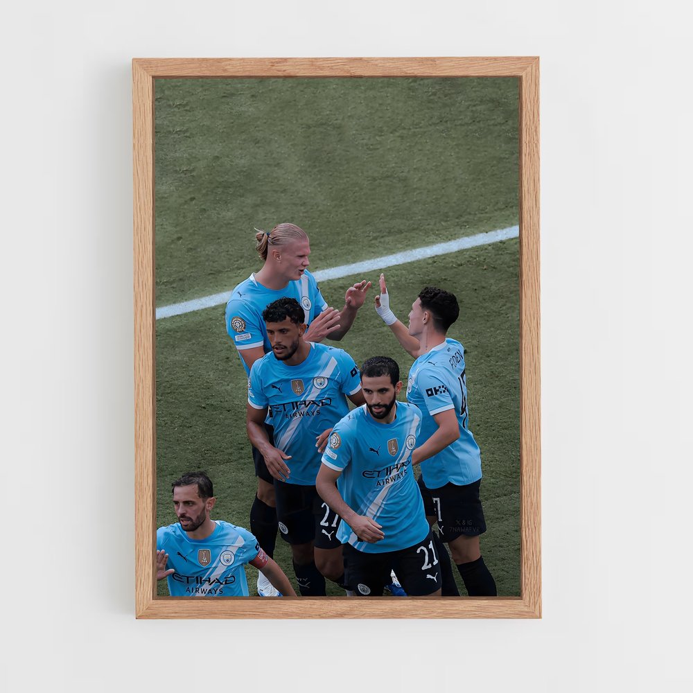 ap-manchester city fc-11 cadre Bois clair