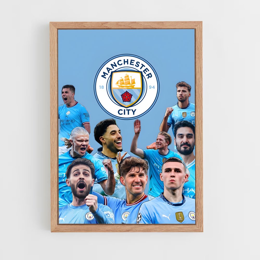 ap-manchester city fc-12 cadre Bois clair