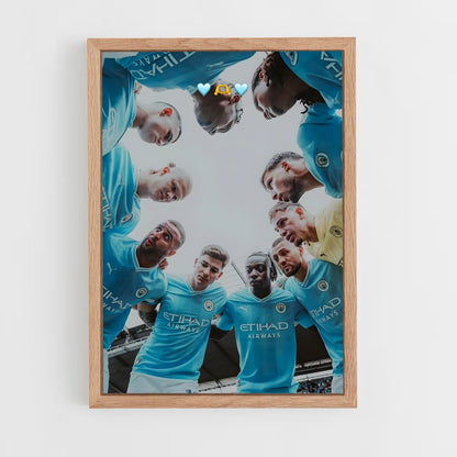 ap-manchester city fc-7 cadre Bois clair