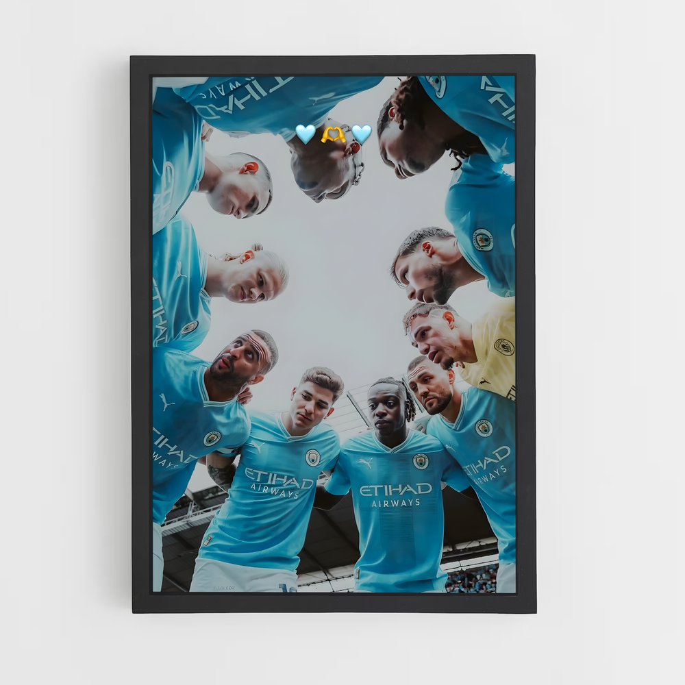 ap-manchester city fc-7 cadre Noir