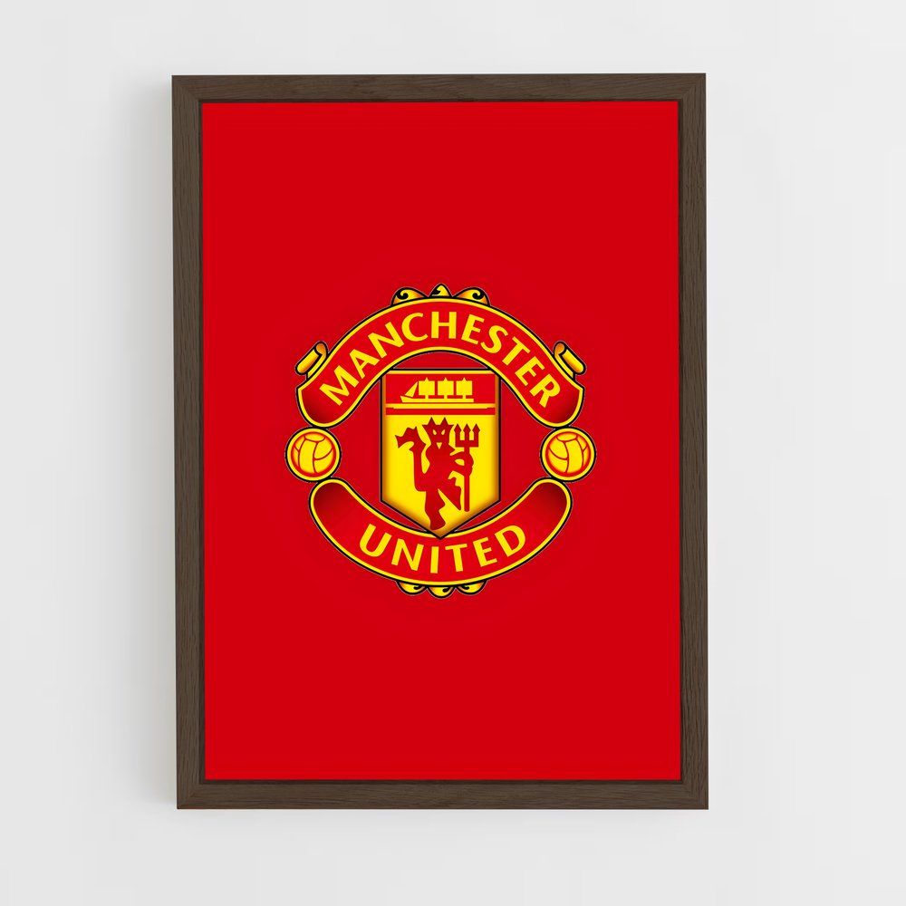 ap-manchester united fc-1 cadre Bois foncé